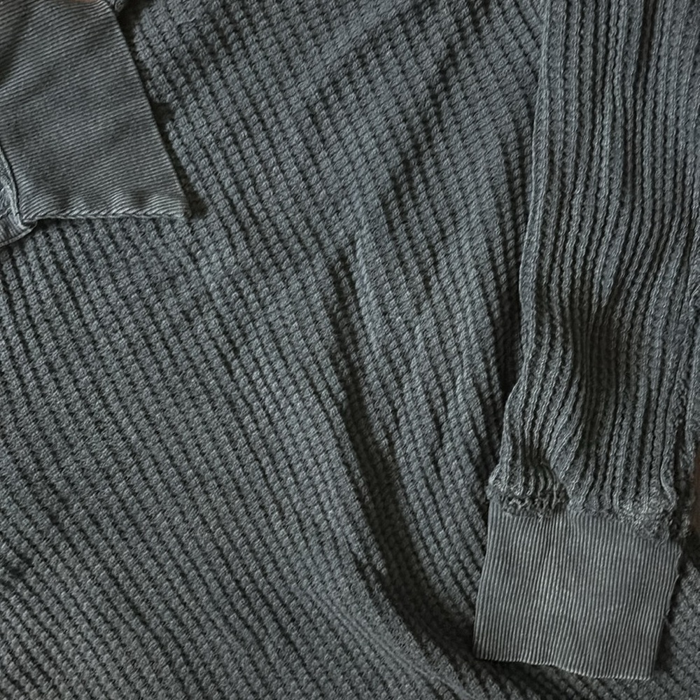 We the Free Waffle Polo Size M - Picture 7 of 8